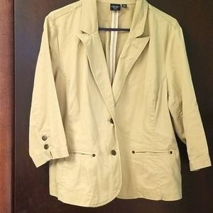 A beautiful khaki jacket